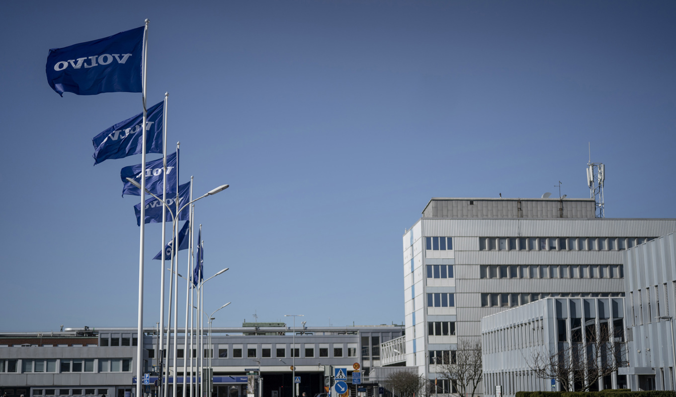 Volvo Cars fabrik i Göteborg. Foto: Björn Larsson Rosvall/TT