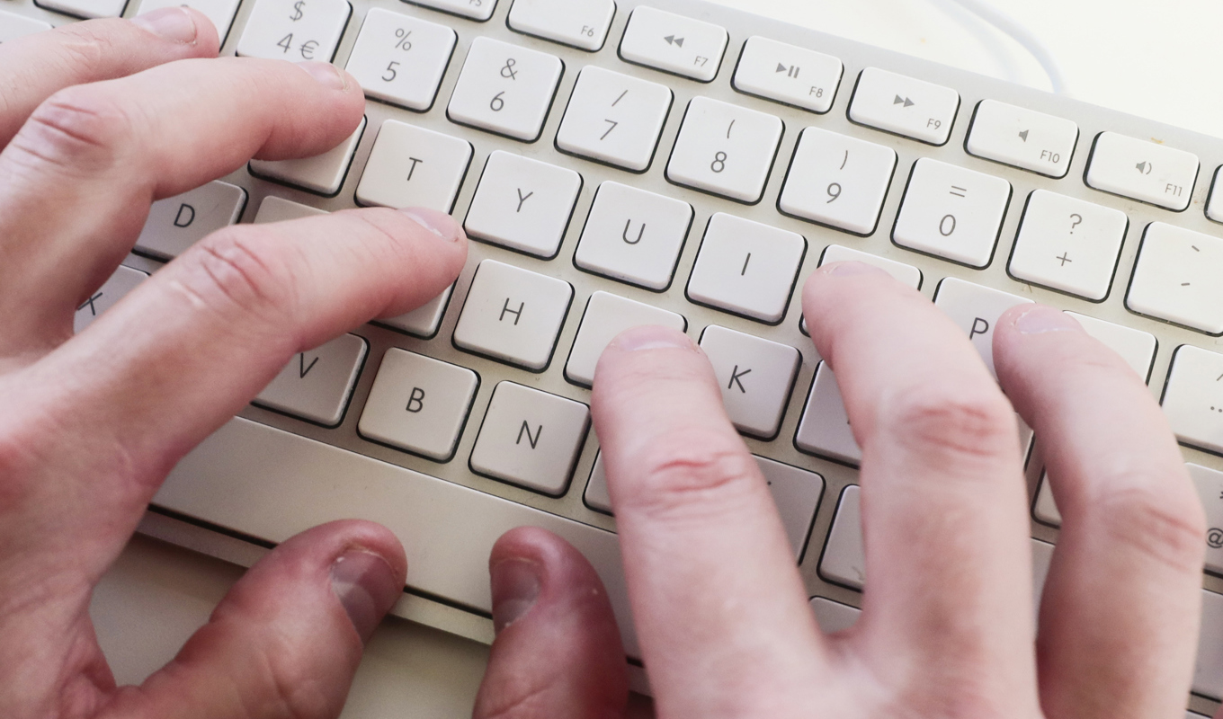 En man döms för att ha hotat sig själv. Arkivbild. Foto: Lise Åserud/NTB/TT