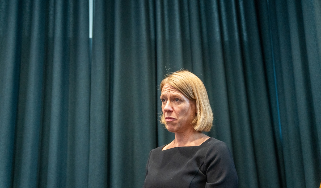 Norges utrikesminister Anniken Huitfeldt ersätts. Arkivbild. Foto: Annika Byrde/NTB/TT