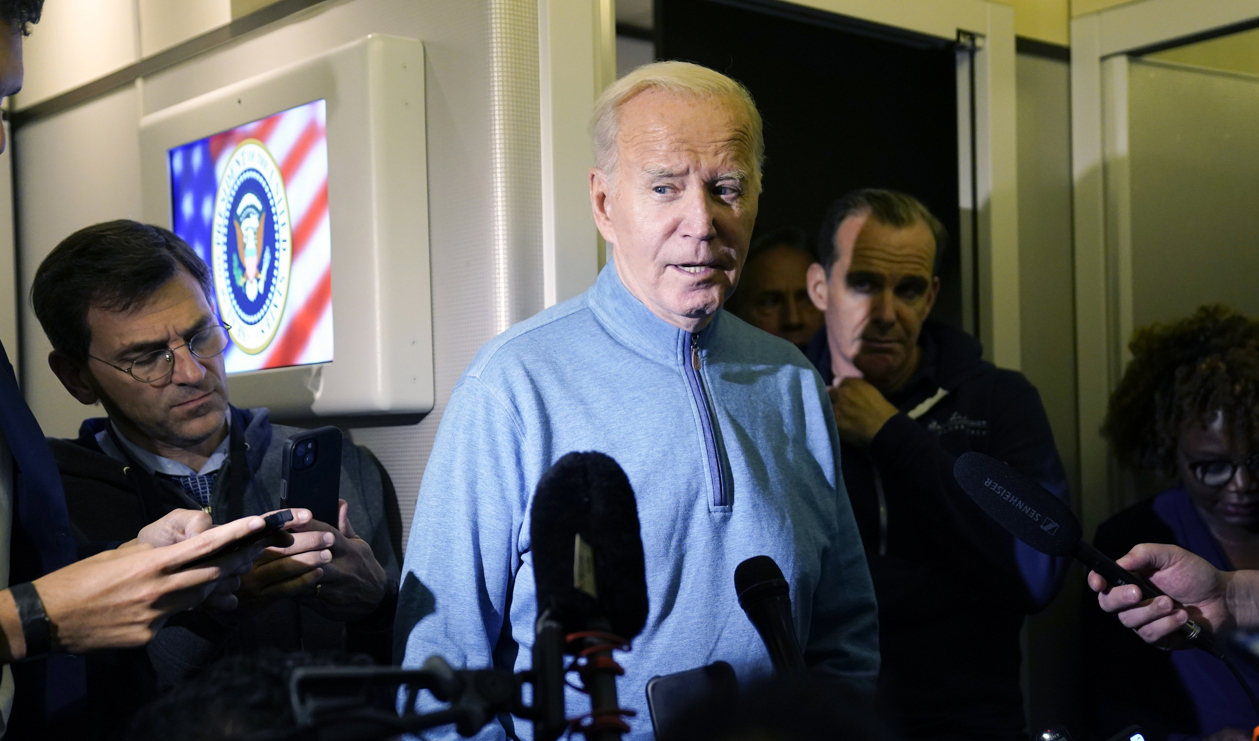USA:s president Joe Biden. Foto: Evan Vucci/AP/TT