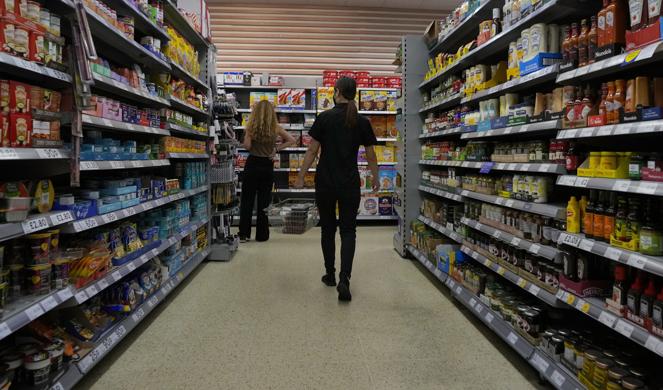 Nya inflationssiffror från brittiska statistikbyrån ONS. Arkivbild. Foto: Frank Augstein AP/TT