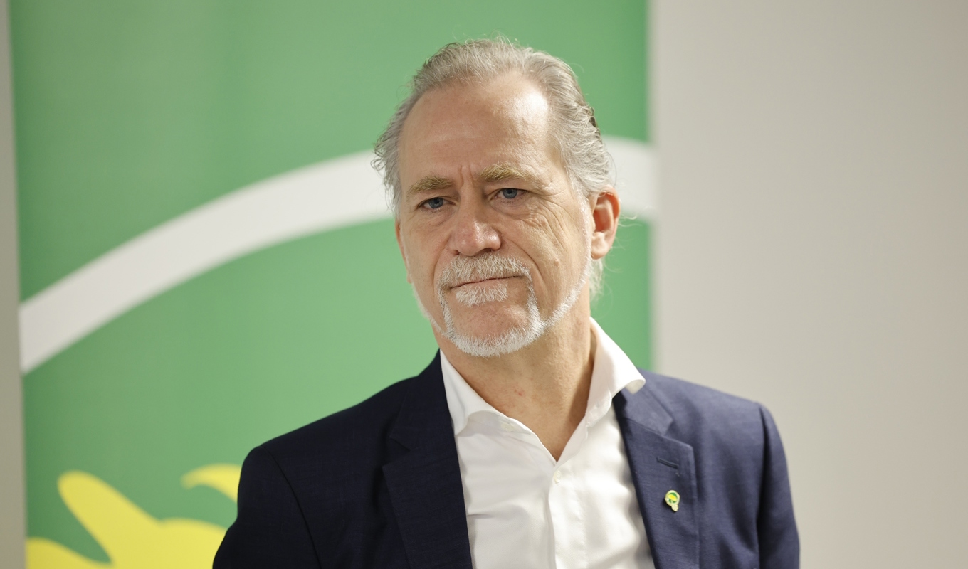 Daniel Helldén föreslås bli nytt manligt språkrör för MP efter Per Bolund. Foto: Christine Olsson/TT