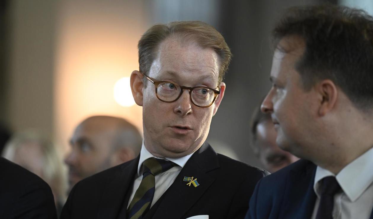 Utrikesminister Tobias Billström (M). Arkivbild. Foto: Fredrik Sandberg/TT