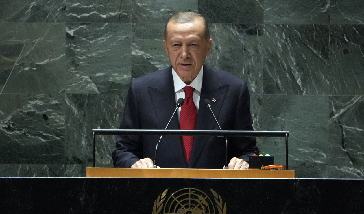 Turkiets president Recep Tayyip Erdogan. Arkivbild. Foto: Richard Drew/AP/TT