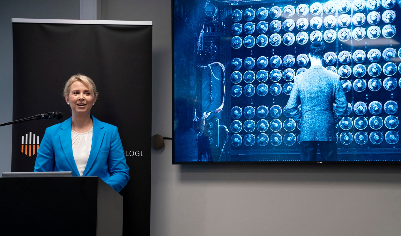 Sofie Nystrøm, chef för norska nationella säkerhetsmyndigheten (NSM). Arkivbild. Foto: Gorm Kallestad/NTB/TT