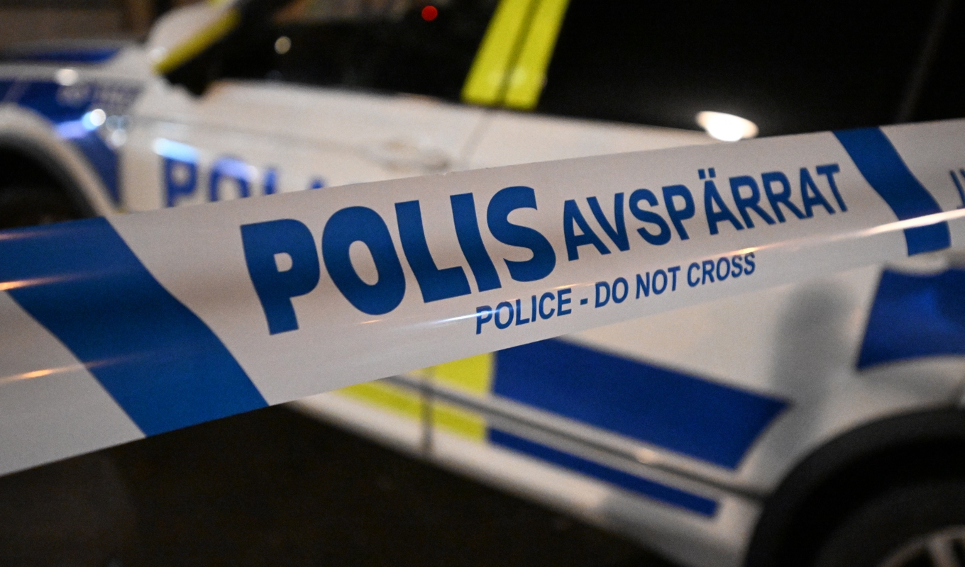 En man har kommit in till sjukhus med misstänkta skottskador i Västerås. Foto: Johan Nilsson/TT