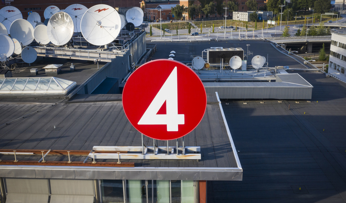 TV4-huset på Tegeluddsvägen i Stockholm. Arkivbild. Foto: Fredrik Sandberg/TT