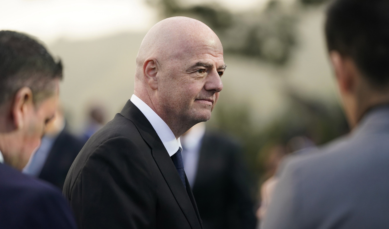 Utredningen mot Fifas ordförande Gianni Infantino läggs ner efter tre år, uppger schweiziska åklagare. Arkivbild. Foto: Jae C. Hong/AP/TT