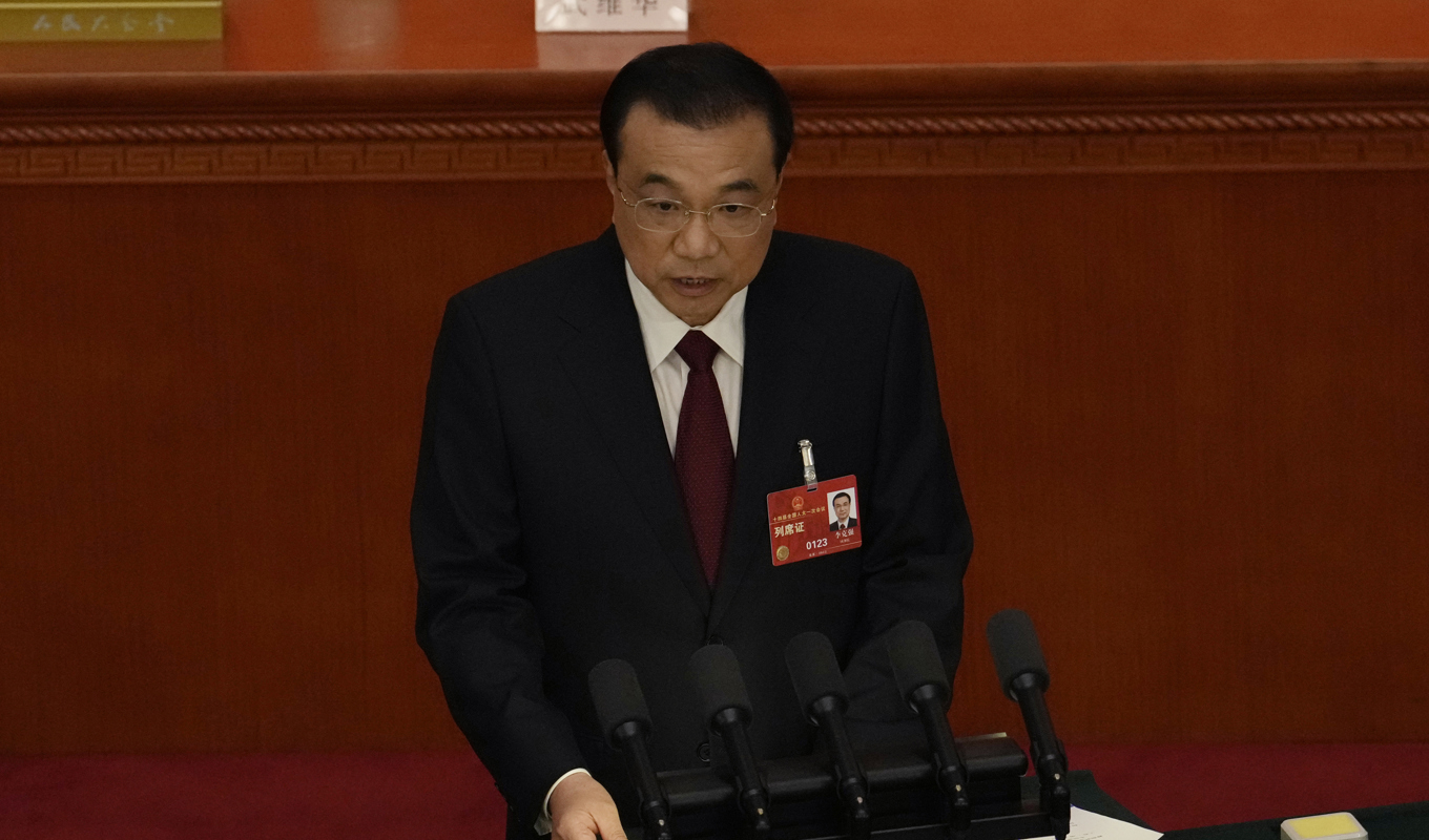 Li Keqiang. Arkivbild. Foto: Ng Han Guan/AP/TT