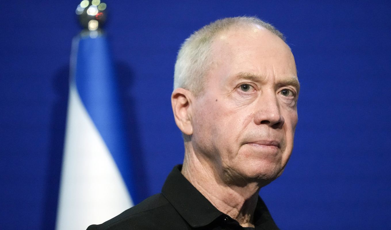 Israels försvarsminister Yoav Gallant. Arkivbild. Foto: Jacquelyn Martin/AP/TT