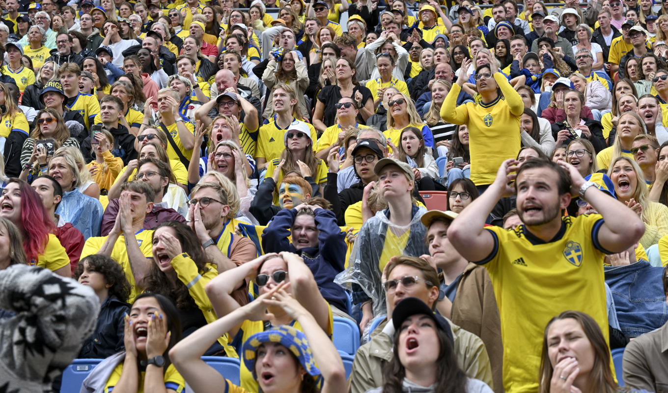 Väskförbud införs på större idrottsevenemang. Arkivbild. Foto: Björn Larsson Rosvall/TT
