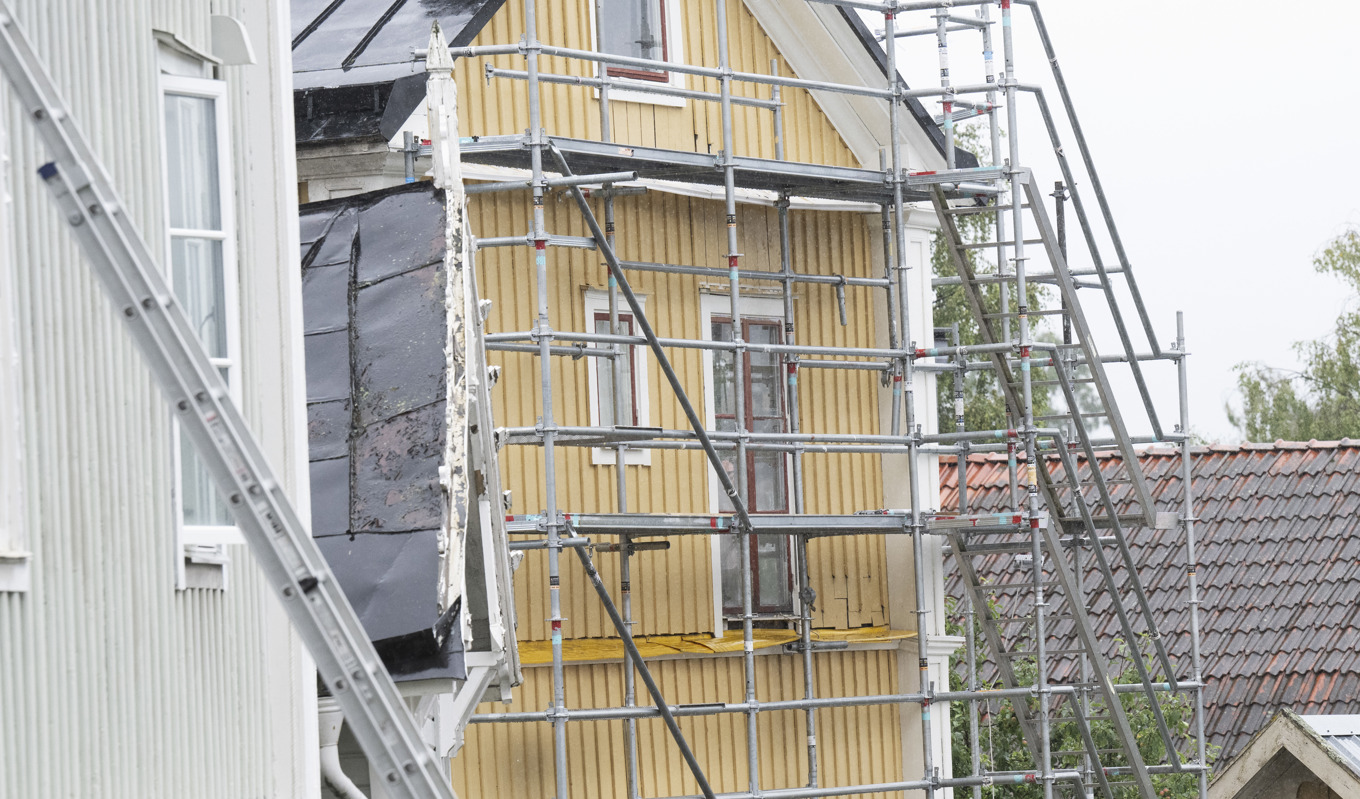 Om Boverkets förslag tillämpas gäller EU:s krav på energieffektivisering 26 000 fastigheter i klass F och 200 000 i klass G. Foto: Fredrik Sandberg/TT