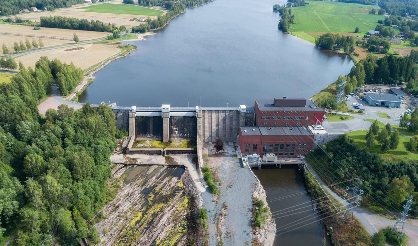 Vattenkraftverk i Finland. Foto: Shutterstock