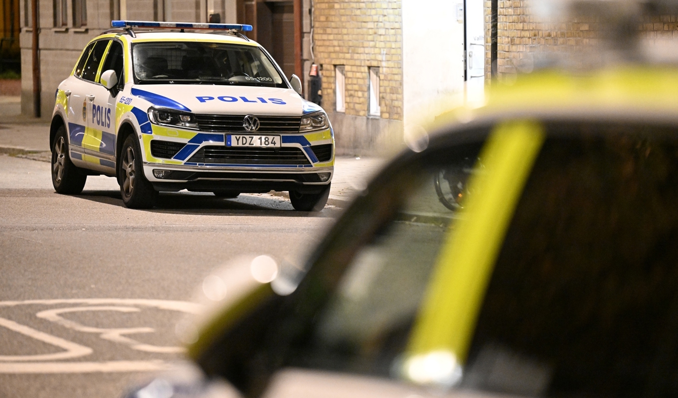 Två män skottskadades av polisen i Malmö. Arkivbild. Foto: Johan Nilsson/TT
