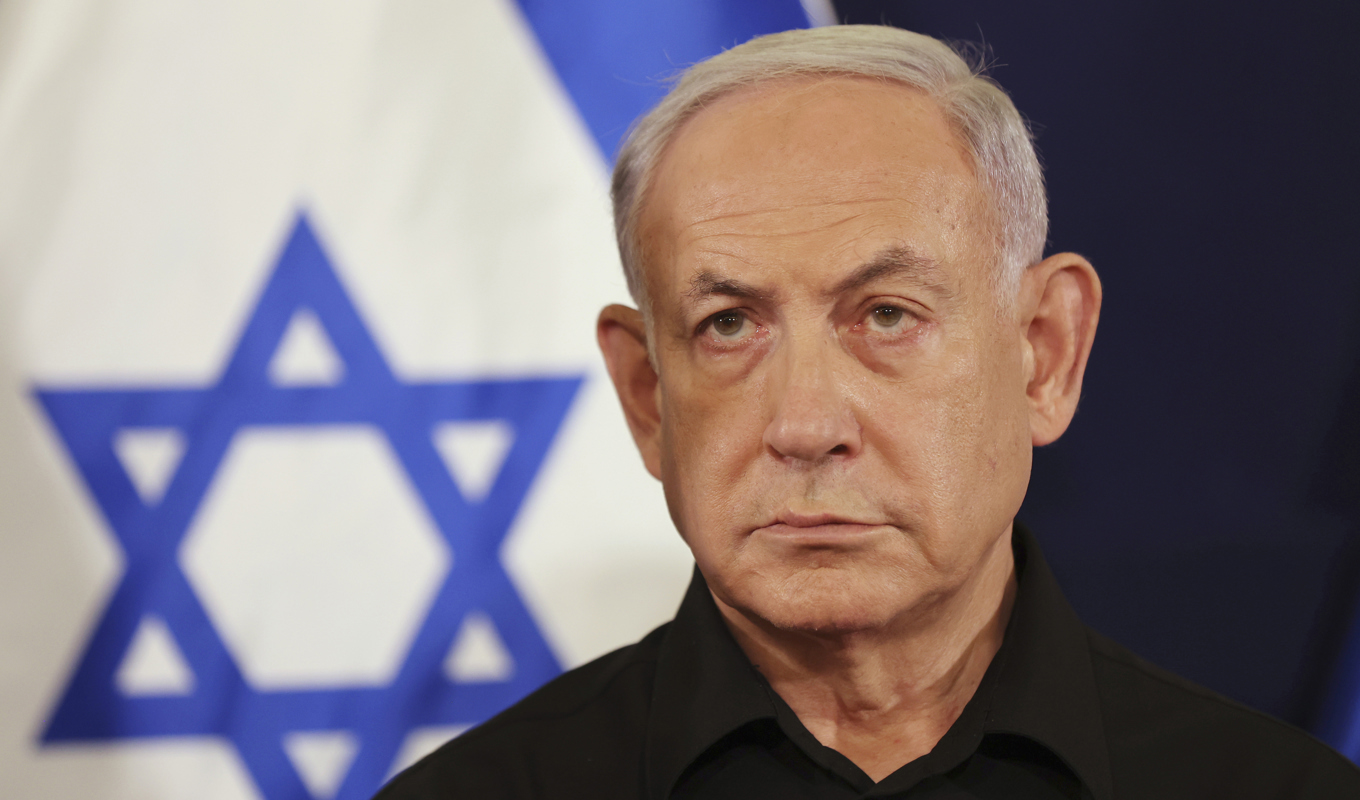 Israels premiärminister Benjamin Netanyahu tror inte på ett eldupphör utan att Hamas släpper alla de som tagits som gisslan. Arkivbild. Foto: Abir Sultan/AP/TT