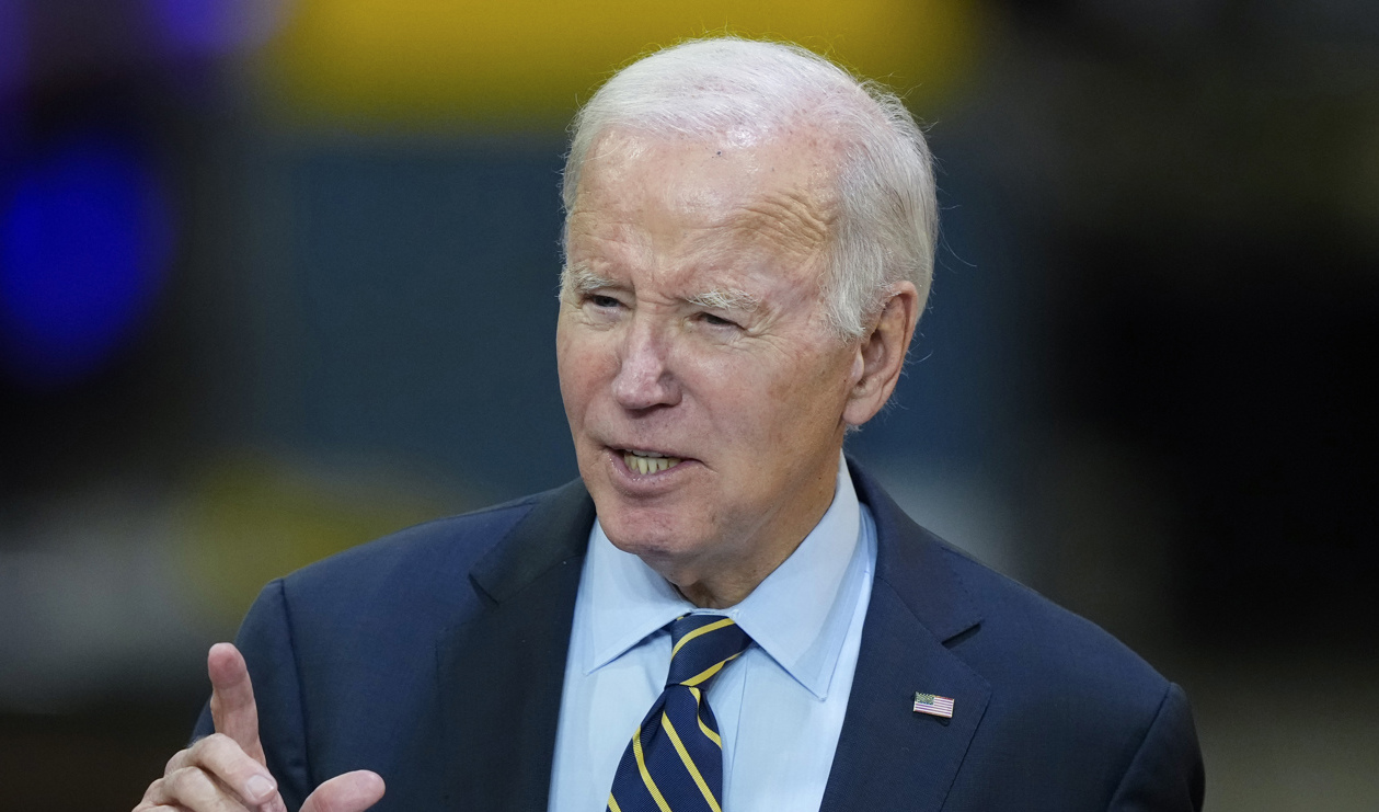 USA:s president Joe Biden. Arkivbild. Foto: Matt Rourke/AP/TT