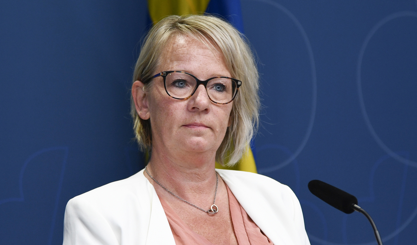 Carina Ståhl Herrstedt föreslås lämna SD:s partistyrelse. Arkivbild. Foto: Lars Schröder/TT