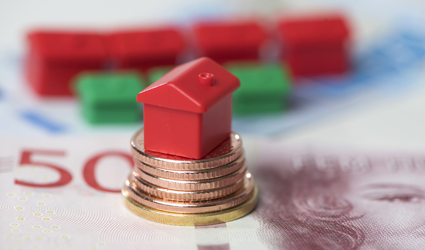 Försäljningstiderna ökar nu på bostadsmarknaden. Arkivbild. Foto: Fredrik Sandberg/TT