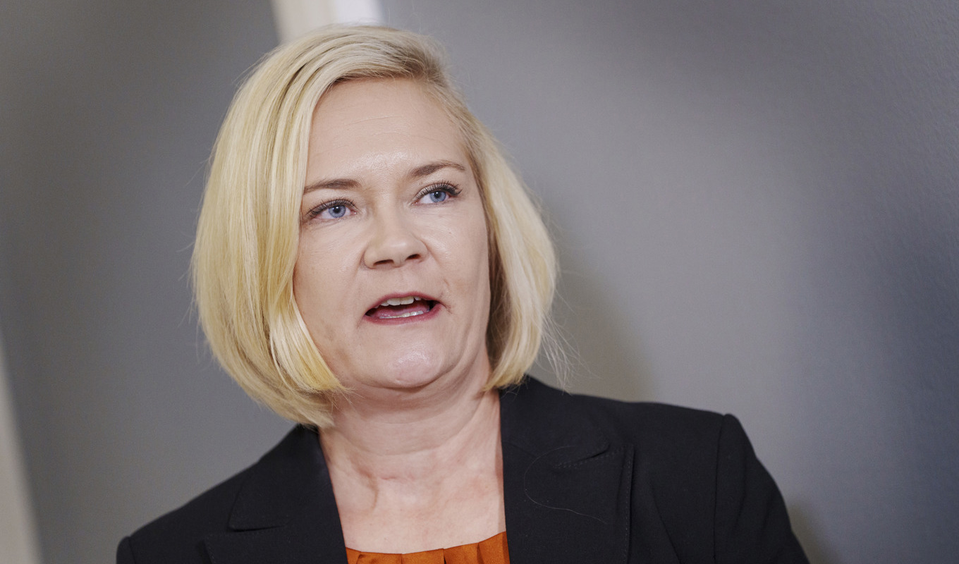 Finlands inrikesminister Mari Rantanen. Arkivbild. Foto: Liselotte Sabroe/Ritzau/TT