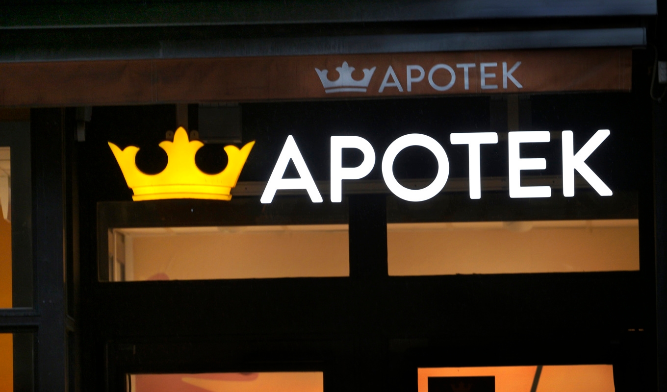 Sveriges apotek har tuffa tider. Arkivbild. Foto: Janerik Henriksson/TT