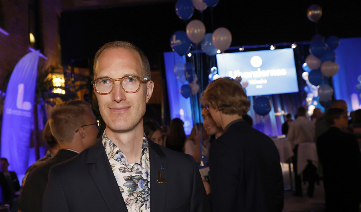 Jan Jönsson (L), oppositionsborgarråd i Stockholm. Foto: Christine Olsson/TT