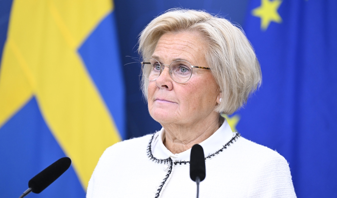 Petra Lundh presenterades som ny rikspolischef. Foto: Jessica Gow/TT