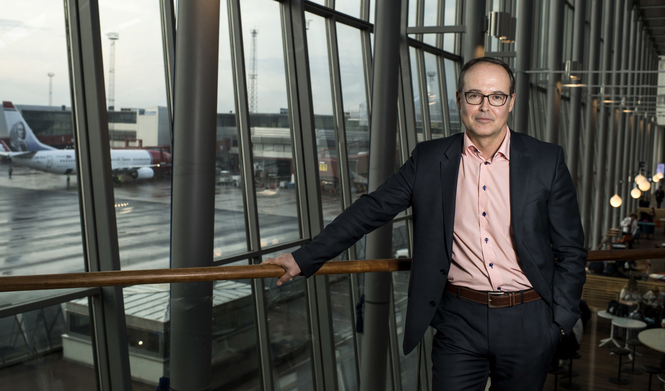 Jonas Abrahamsson, vd och koncernchef för Swedavia, vill att regeringen utreder om flygskatten kan tas bort. Arkivbild. Foto: Pontus Lundahl/TT