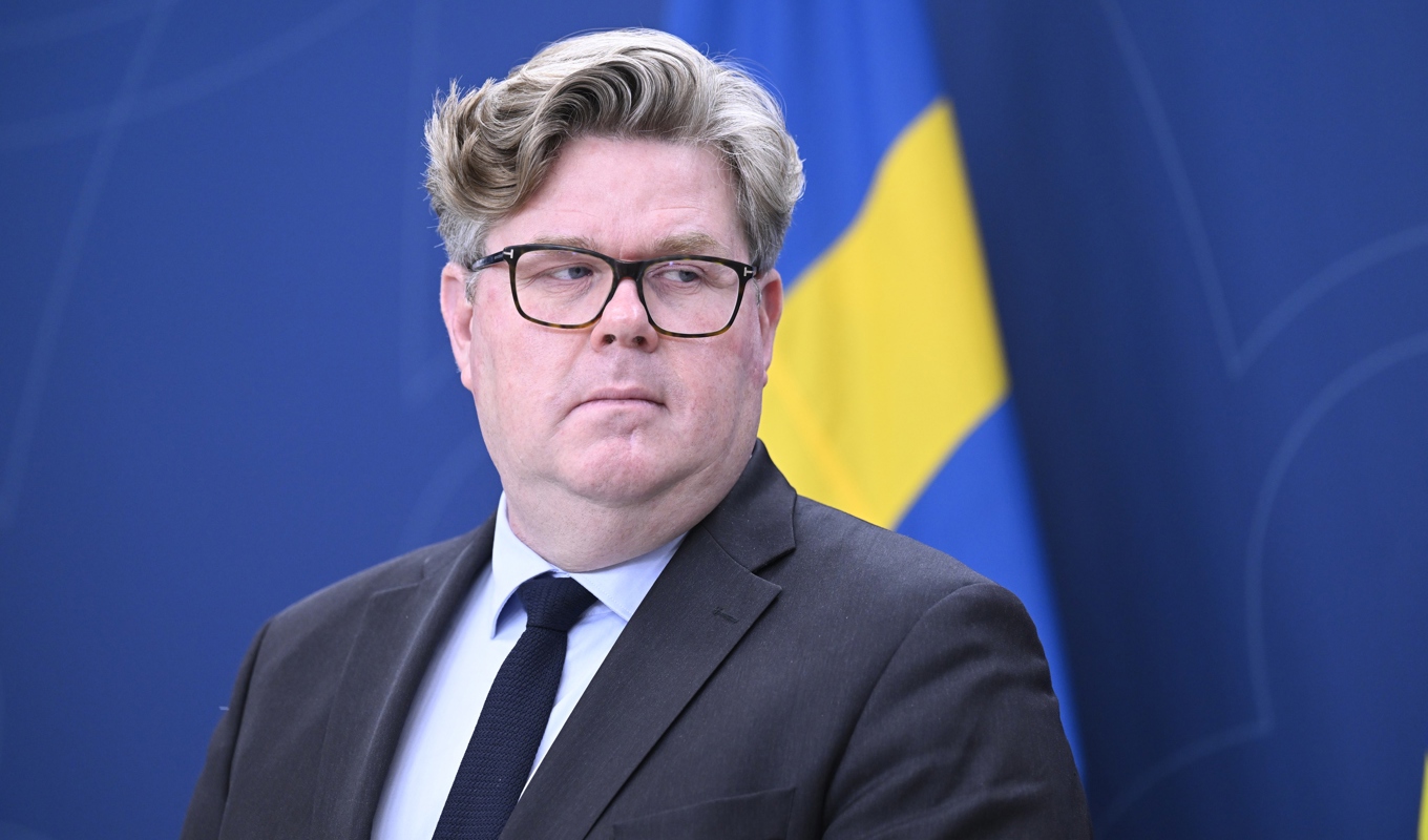 Justitieminister Gunnar Strömmer (M). Arkivbild Foto: Jessica Gow/TT