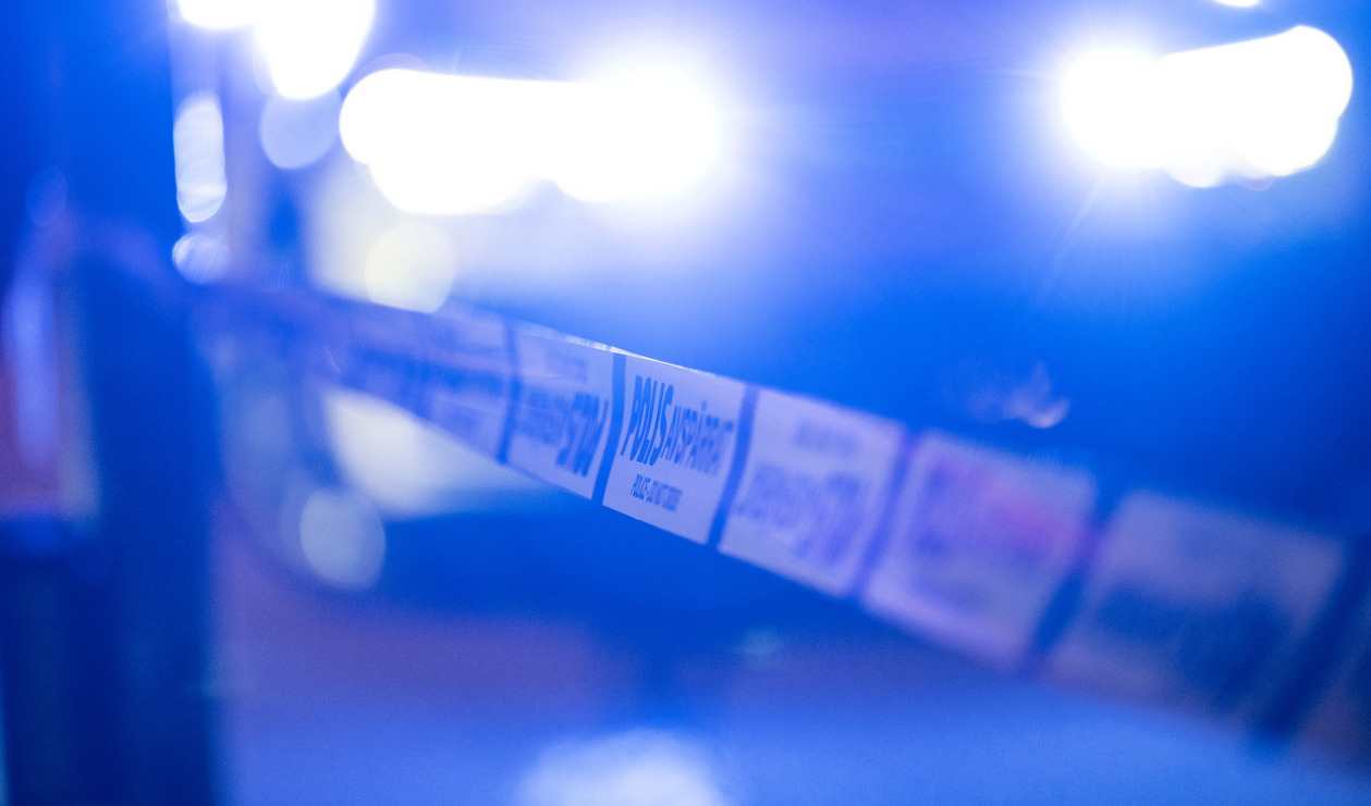 Polisen är i Hyllie i Malmö för att undersöka ett misstänkt farligt föremål. Arkivbild. Foto: Johan Nilsson/TT