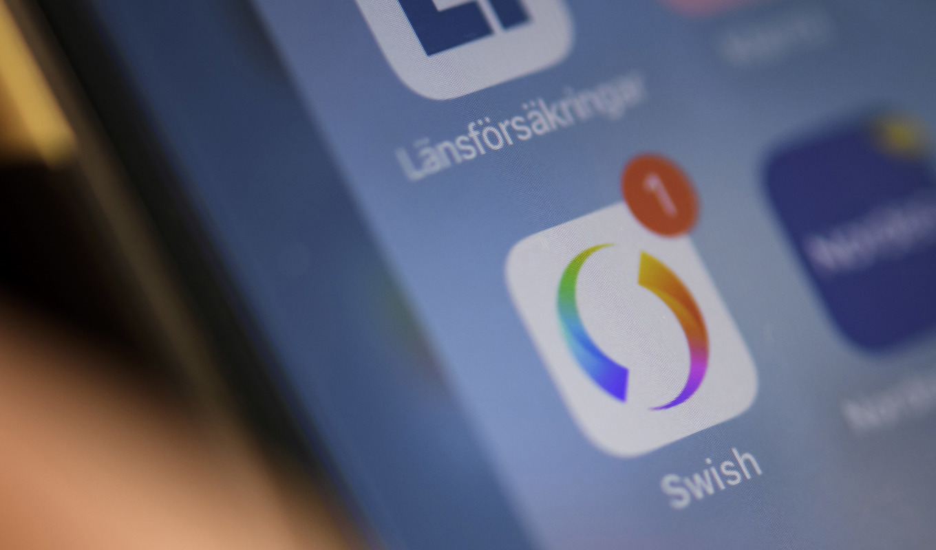 Betaltjänsten Swish har drabbats av en driftstörning. Arkivbild. Foto: Oscar Olsson/TT