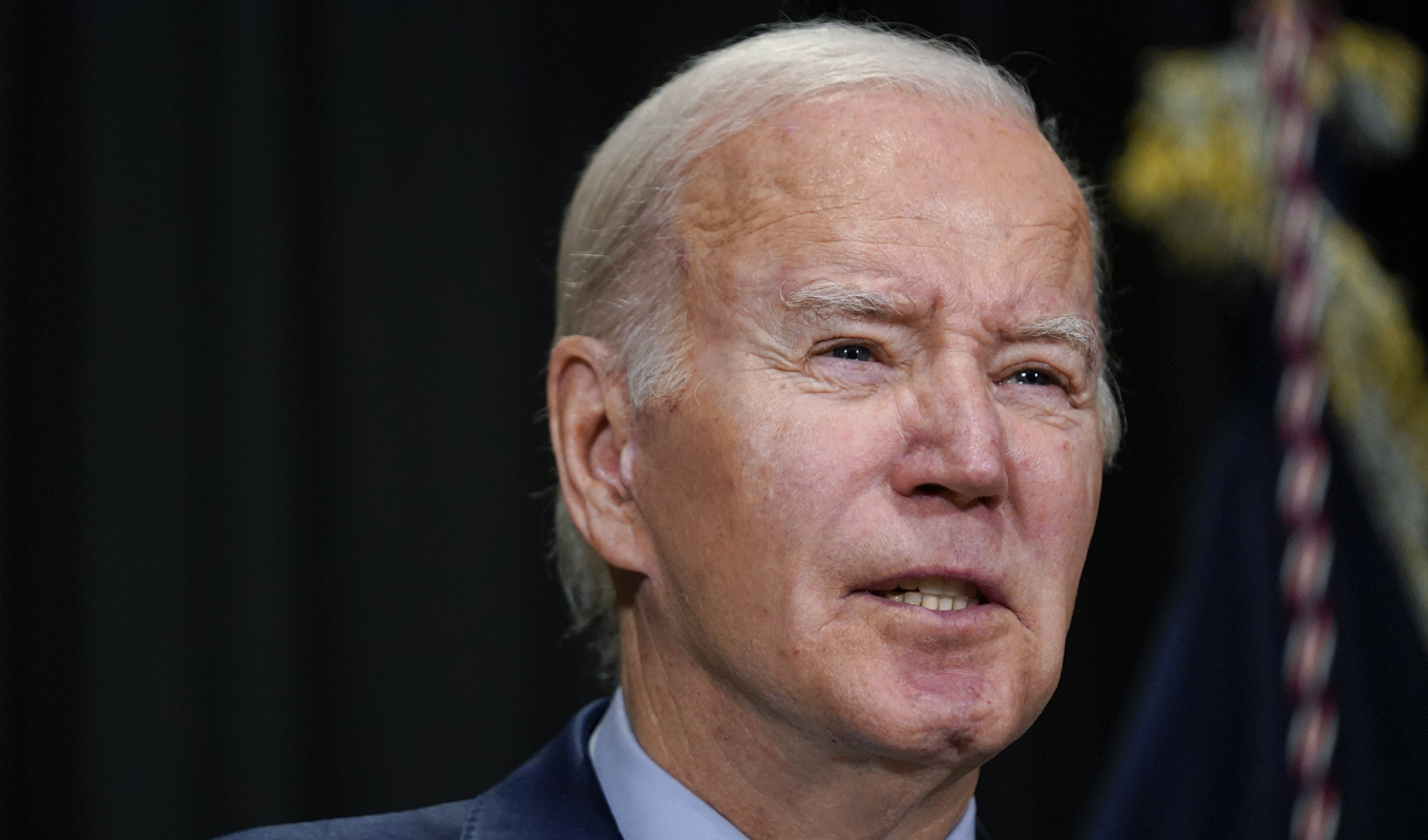 USA:s president Joe Biden. Arkivbild. Foto: Stephanie Scarbrough/AP/TT