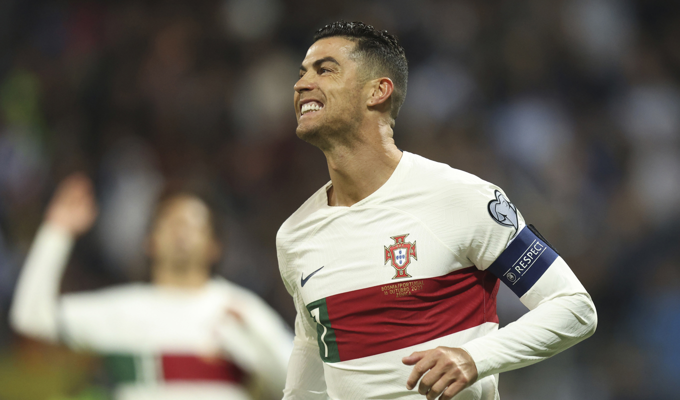 Cristiano Ronaldo. Arkivbild. Foto: Armin Durgut/AP/TT