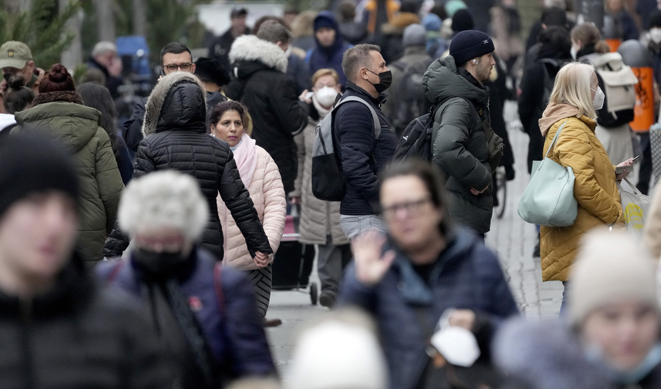 Oväntat bra fart i tysk detaljhandel i oktober. Arkivbild Foto: Michael Sohn AP/TT