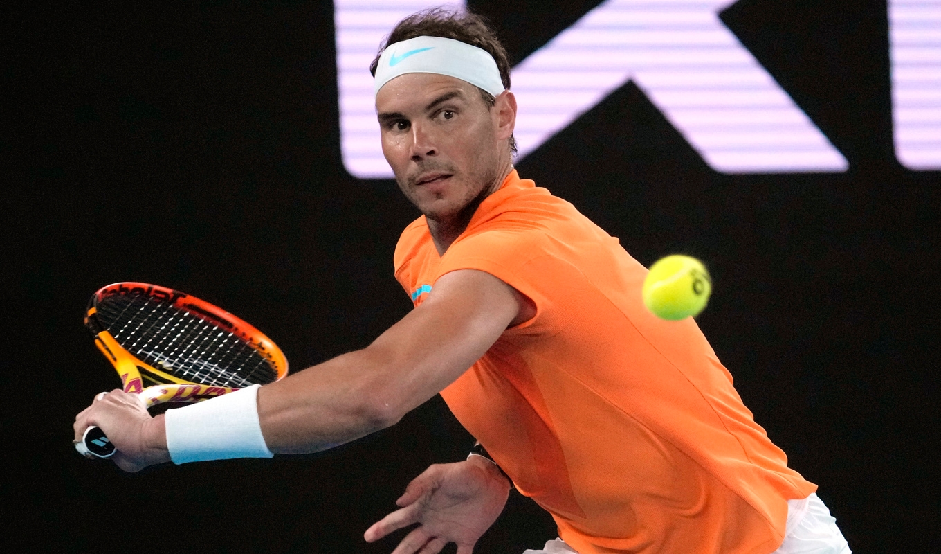 Rafael Nadal gör comeback. Arkivbild. Foto: Dita Alangkara/AP/TT