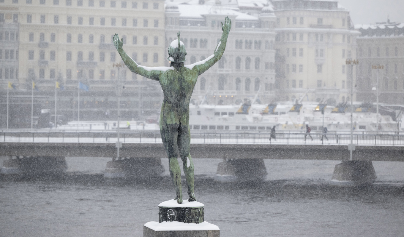 Det är just nu kallare väder än normalt i nästan hela Sverige. Arkivbild. Foto: Henrik Montgomery/TT