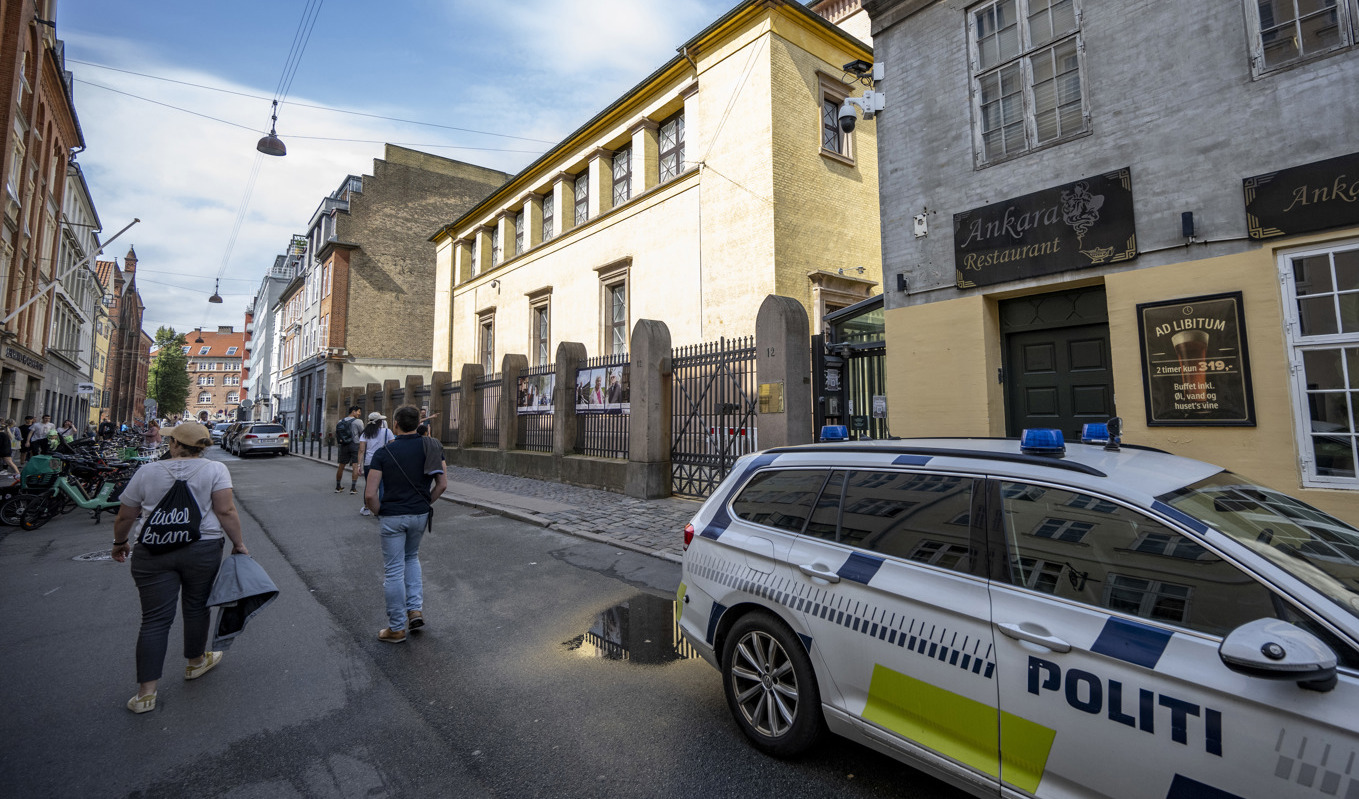 Köpenhamns stora synagoga. Arkivbild. Foto: Johan Nilsson/TT