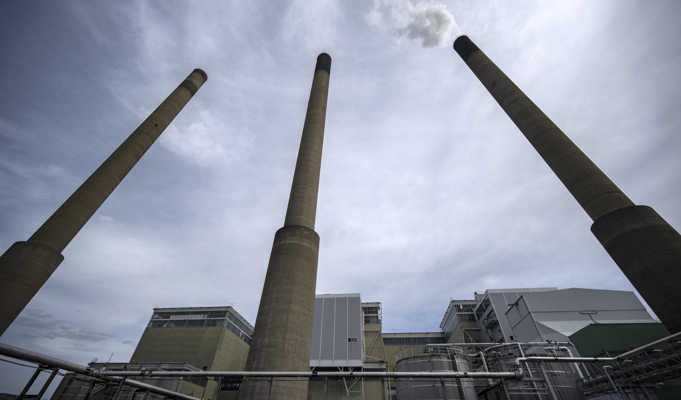 Det oljeeldade Karlshamnsverket har en total kapacitet på 660 MW. Arkivbild. Foto: Johan Nilsson/TT
