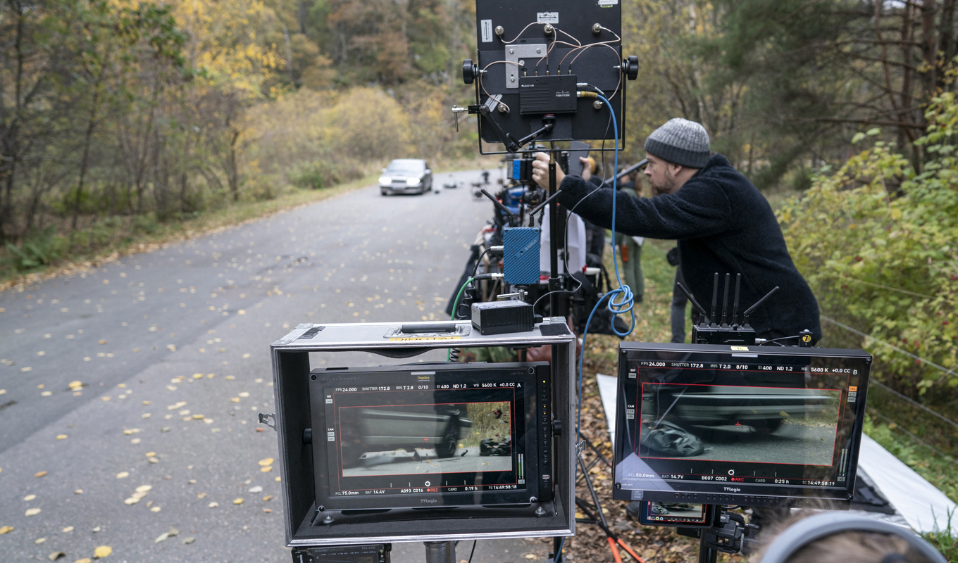 En filminspelning utan direkt samband med texten. Arkivbild. Foto: Björn Larsson Rosvall/TT