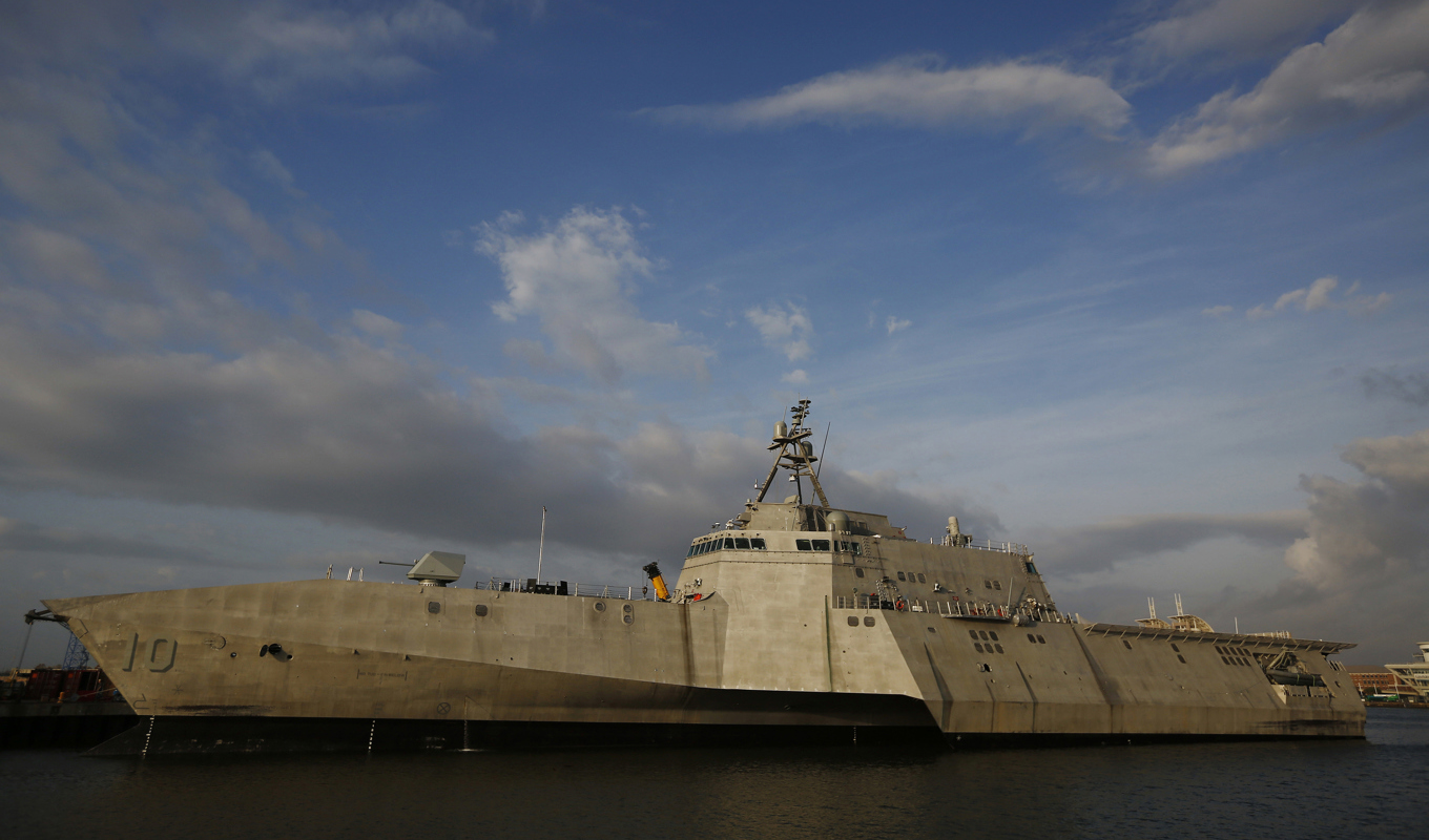 Stridfartyget USS Gabrielle Giffords. Arkivbild. Foto: Brynn Anderson