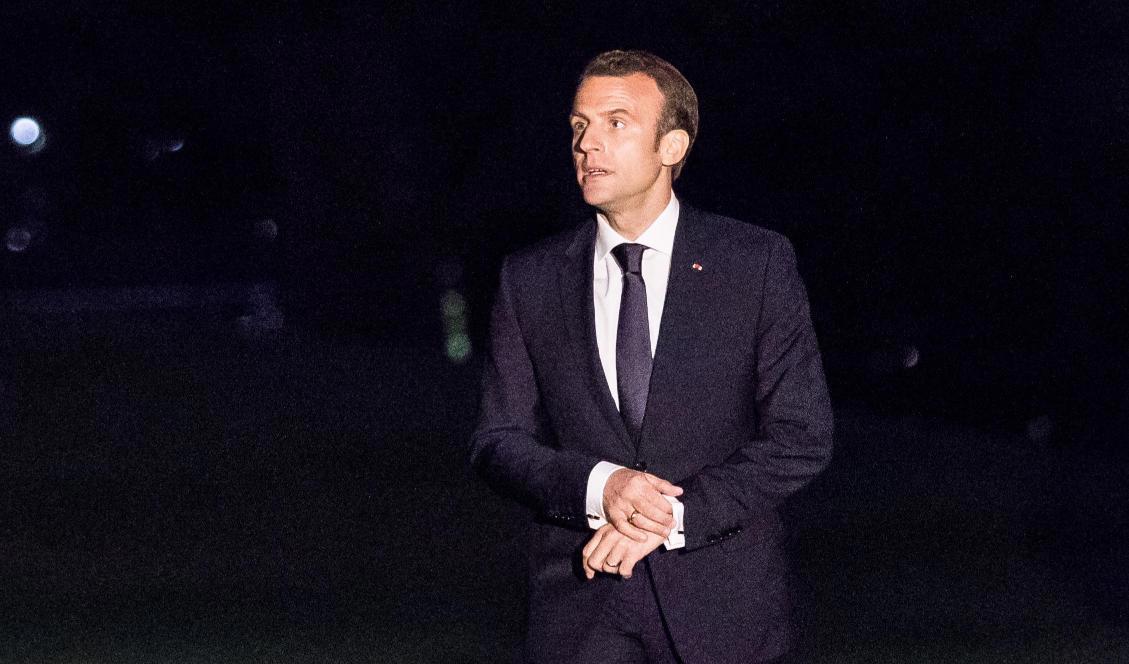 Den franske presidenten Emmanuel Macron. Foto: Samira Bouaou