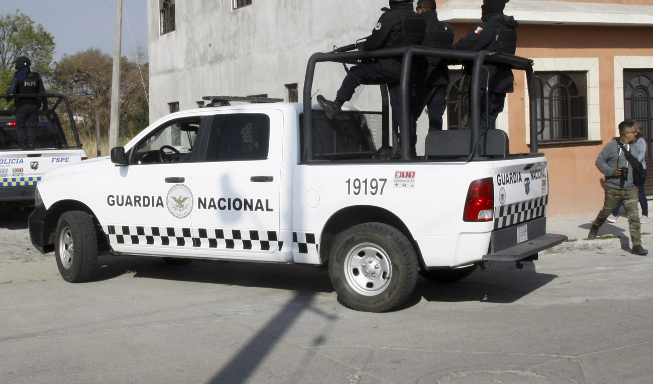 Nationalgardet i Mexiko. Arkivbild. Foto: Mario Armas/AP/TT