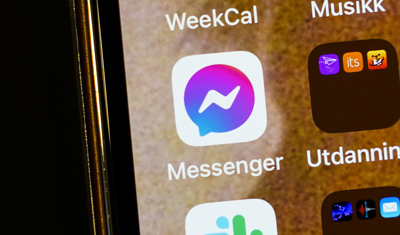 Messengerappens alla meddelanden krypteras. Arkivbild. Foto: Lise Åserud/NTB/TT