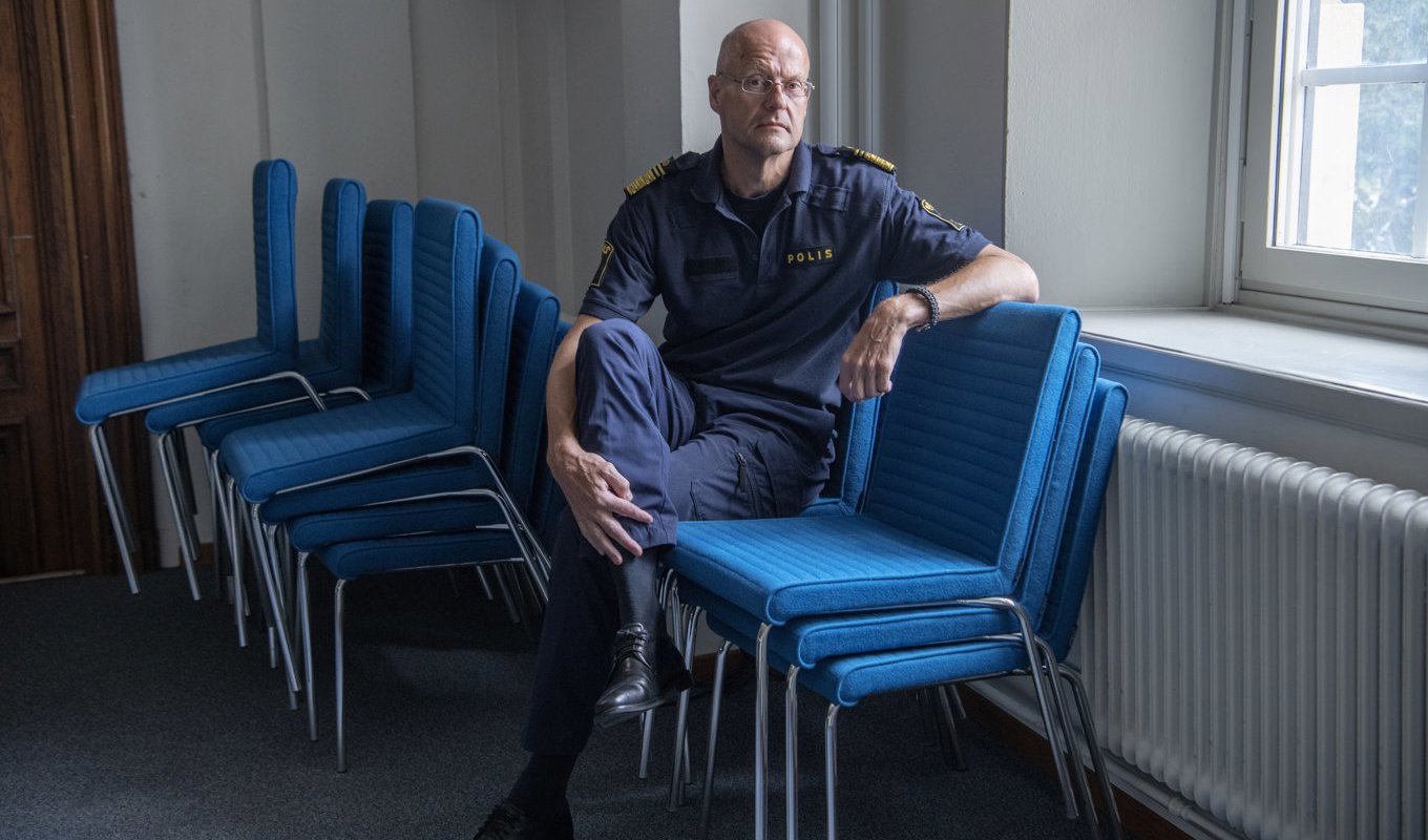Polisen misstänks för brott mot arbetsmiljölagen för sin hantering av tidigare polismästaren Mats Löfving som hittades död efter en pressträff som pekade ut honom som jävig. Arkivbild. Foto: Sofia Ekström/SvD/TT