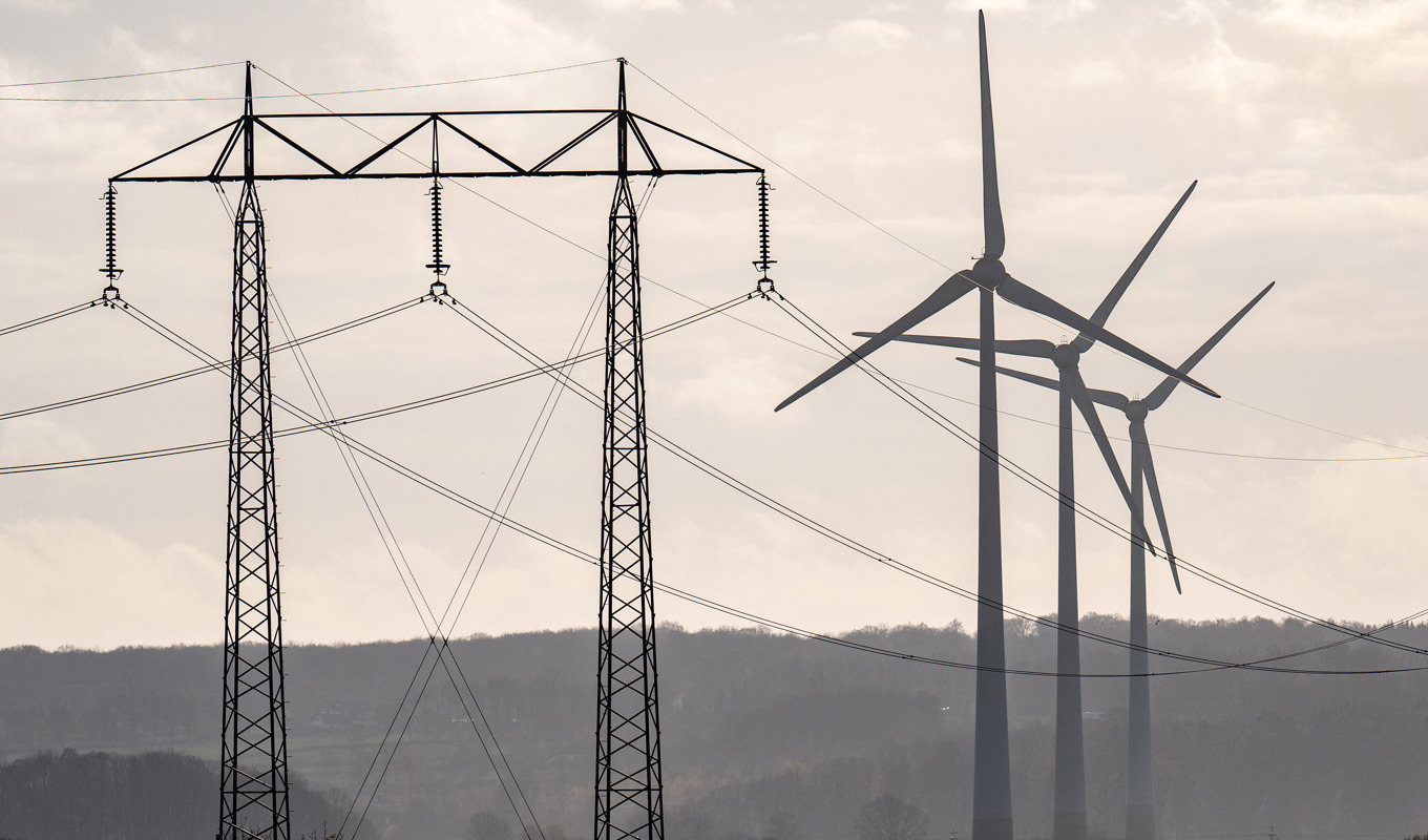 Elpriset pressas nedåt i tödvädret. Arkivbild Foto: Johan Nilsson/TT