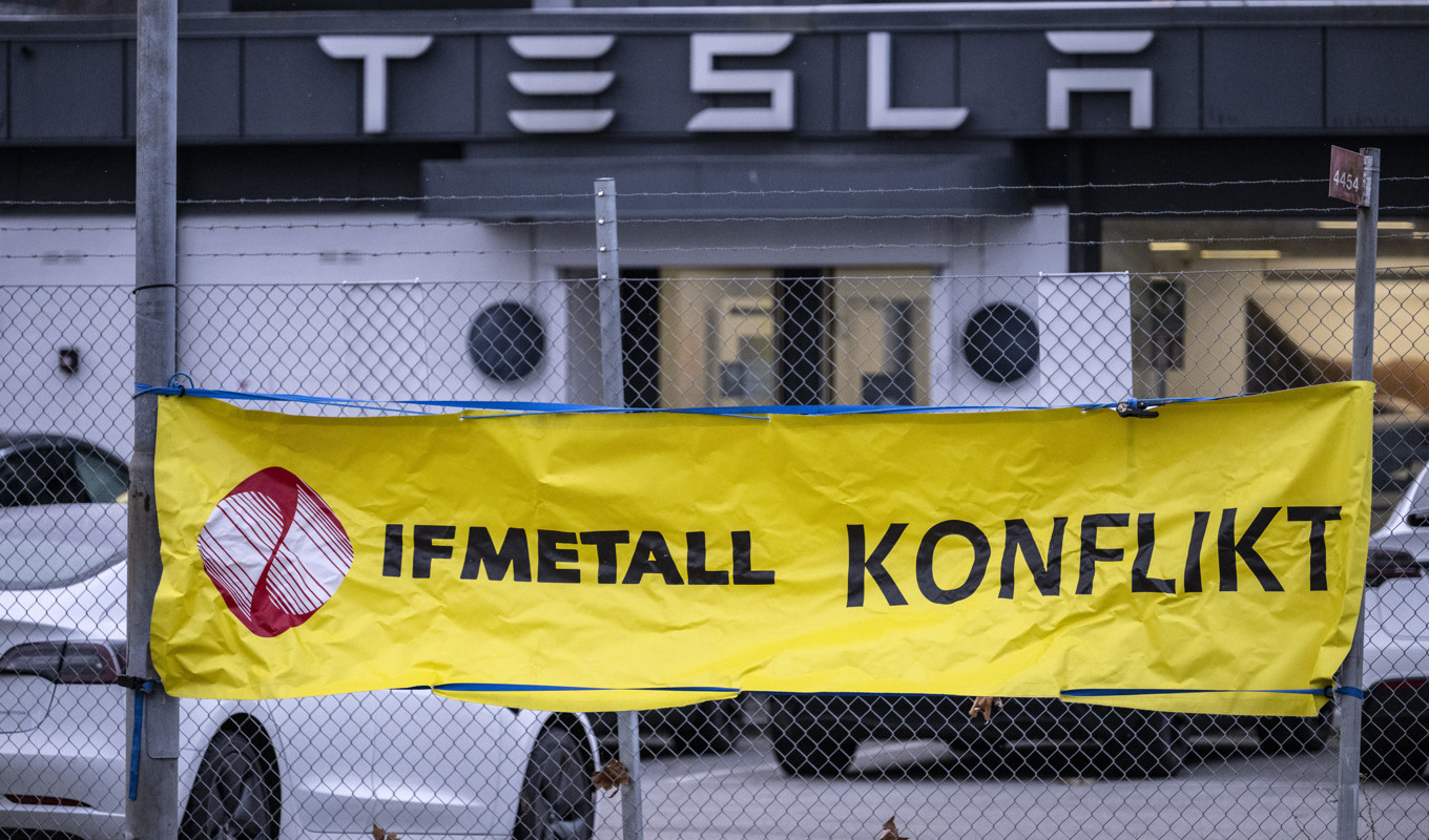 Tesla har överklagat Solna tingsrätts beslut om att Postnord inte behöver dela ut post till Tesla innan dom faller. Arkivbild. Foto: Johan Nilsson/TT