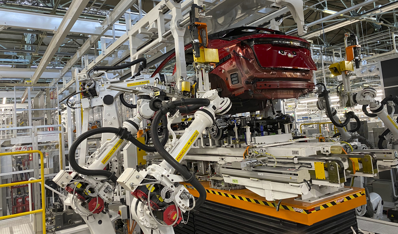 Framtidstron ökar i den japanska tillverkningsindustrin. Arkivbild. Foto: Yuri Kageyama/AP/TT