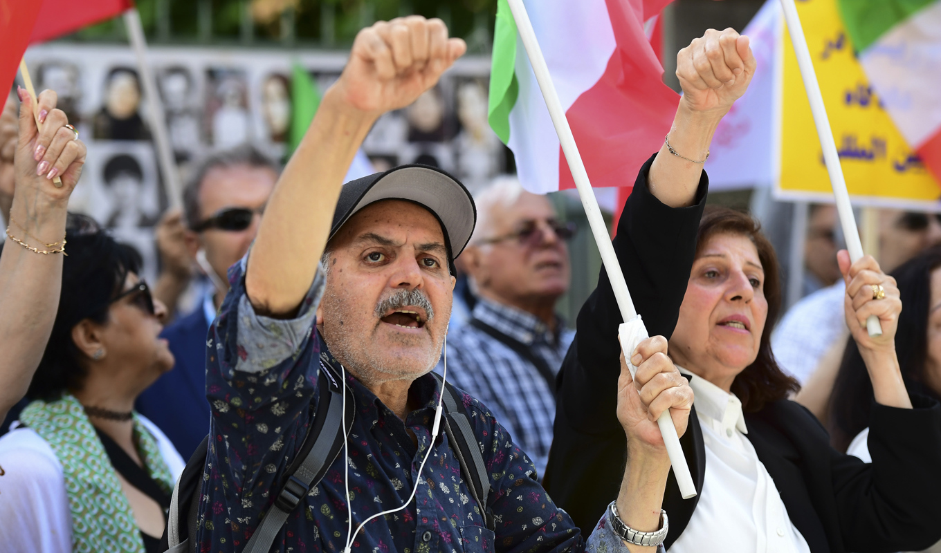 När fallet var uppe i tingsrätten 2022 hölls protester utanför domstolen. Arkivbild. Foto: Chris Anderson/TT