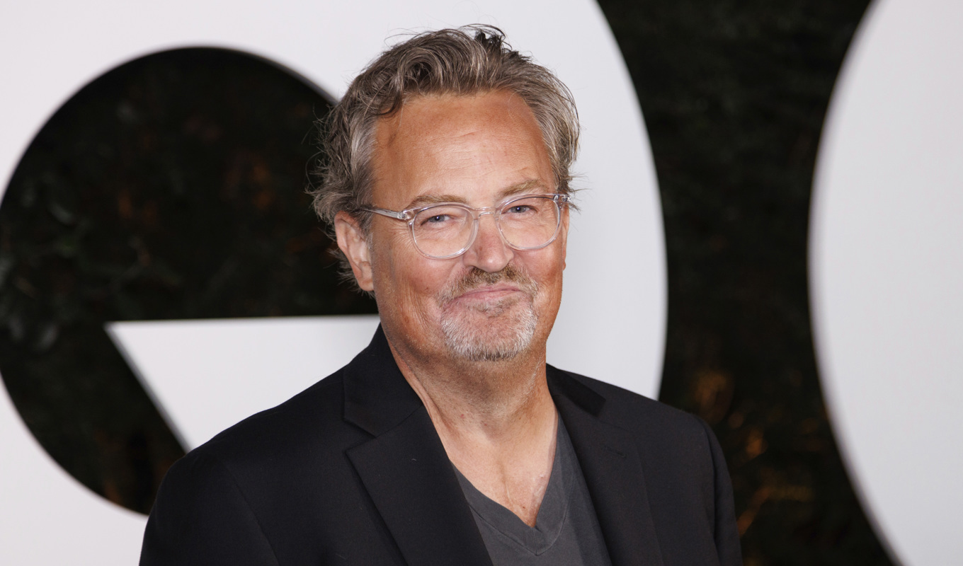Matthew Perry dog i oktober. Arkivbild. Foto: Willy Sanjuan/AP/TT
