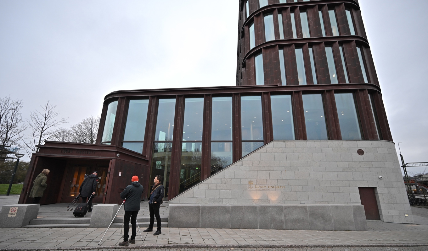 Filmerna på delar av en våldtäkt har använts som bevisning under rättegången. Arkivbild. Foto: Johan Nilsson/TT