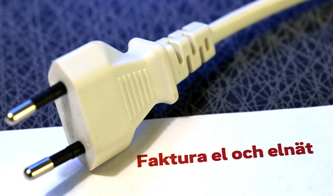 Elpriserna har sjunkit markant. Arkivbild. Foto: Janerik Henriksson/TT